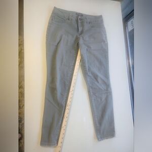 d. jeans Olive Denim Pants Women's 8 Petite